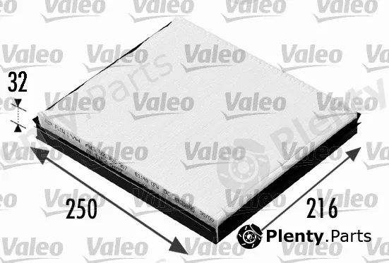Valeo 698685 — Filter, cabin air VALEO ESSENTIAL