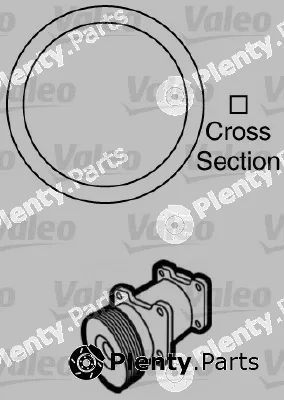 Valeo 509188 — Gasket, coolant pipe