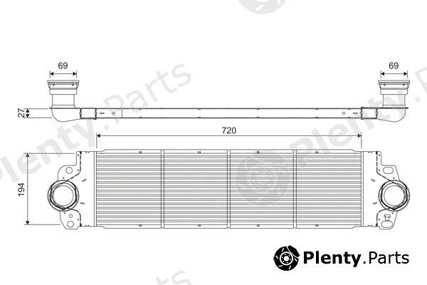 Valeo 818272 — Charge Air Cooler