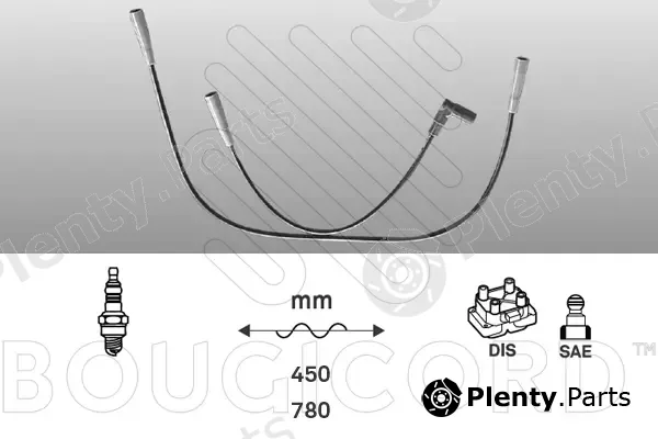 Efi Automotive 3143 — Ignition Cable Kit EFI - BOUGICORD