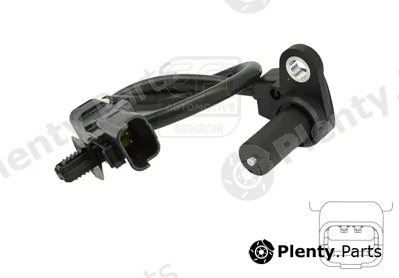 Efi Automotive 303292 — Sensor, crankshaft pulse EFI - SENSOR