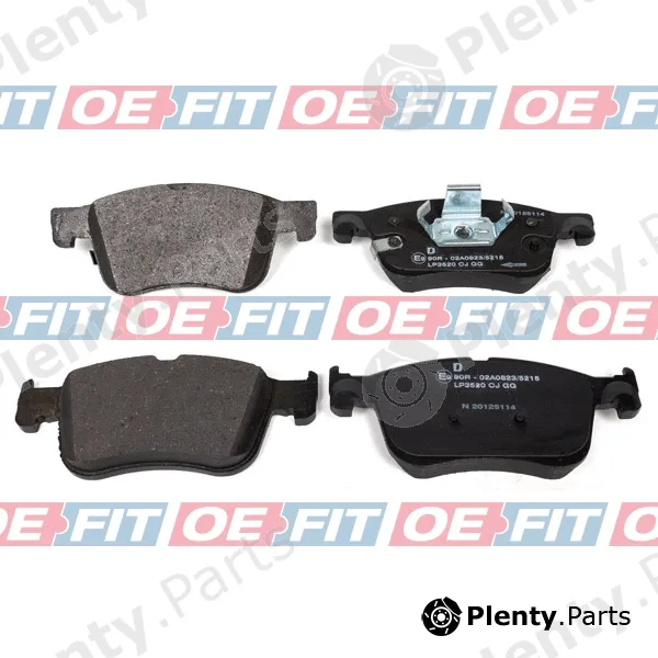Schaeferbarthold 315062800322 — Brake Pad Set, disc brake OE-FIT Ref. FORD 2 454 601