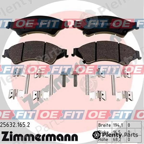 Schaeferbarthold 315062440322 — Brake Pad Set, disc brake OE-FIT Ref. FORD 1 723 538