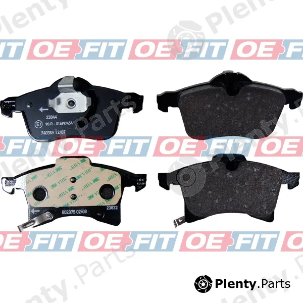 Schaeferbarthold 315161260222 — Brake Pad Set, disc brake OE-FIT+ Ref. OPEL 95514416