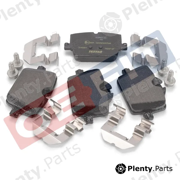Schaeferbarthold 317021420322 — Brake Pad Set, disc brake OE-FIT Ref. BMW 34 20 6 888 831