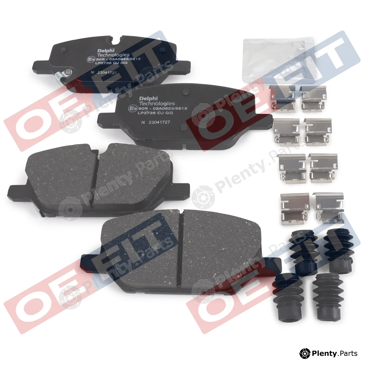 Schaeferbarthold 315165540322 — Brake Pad Set, disc brake OE-FIT Ref. OPEL 16 849 345 80