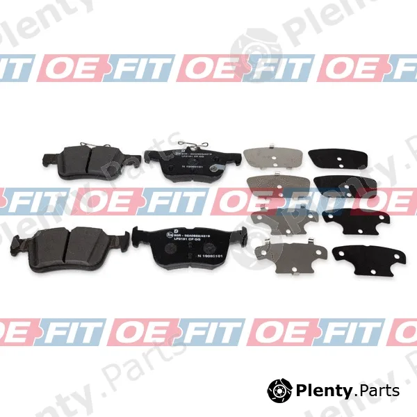 Schaeferbarthold 315062090322 — Brake Pad Set, disc brake OE-FIT Ref. FORD 2 494 035