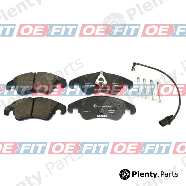 Schaeferbarthold 315187170322 — Brake Pad Set, disc brake OE-FIT Ref. VW 8K0 698 151 H