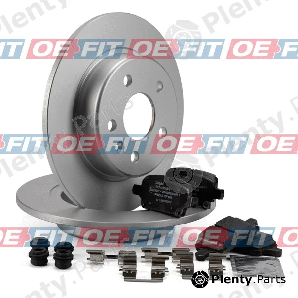 Schaeferbarthold 315167370322 — Brake Kit, disc brake OE-FIT Ref. OPEL 16 805 838 80