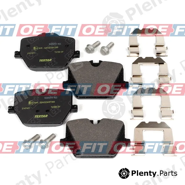 Schaeferbarthold 317021430322 — Brake Pad Set, disc brake OE-FIT Ref. BMW 34 20 6 888 835