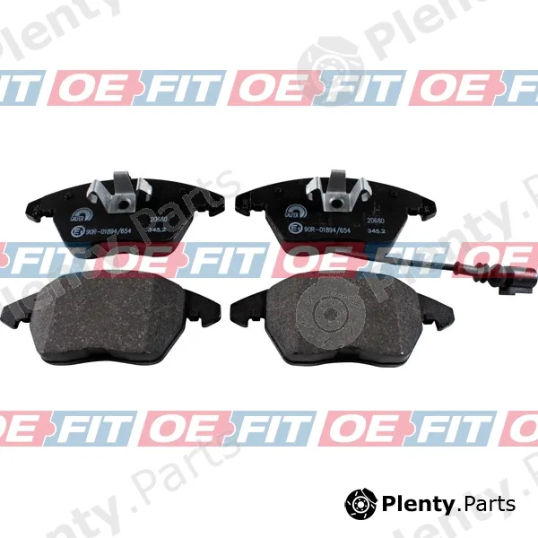 Schaeferbarthold 315181660222 — Brake Pad Set, disc brake OE-FIT+ Ref. VW 3C0 698 151 J