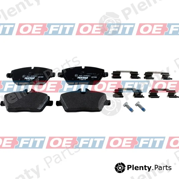 Schaeferbarthold 317021160322 — Brake Pad Set, disc brake OE-FIT Ref. BMW 34 10 6 884 263