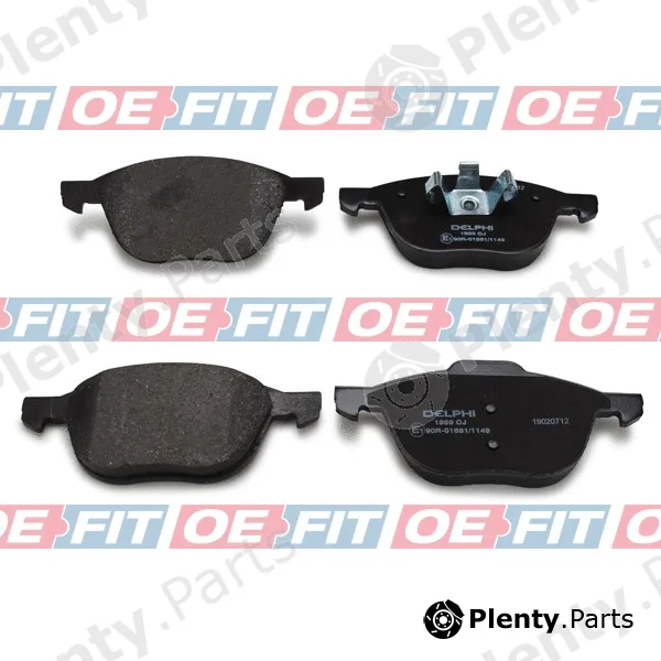 Schaeferbarthold 315061440322 — Brake Pad Set, disc brake OE-FIT Ref. FORD 2 614 606