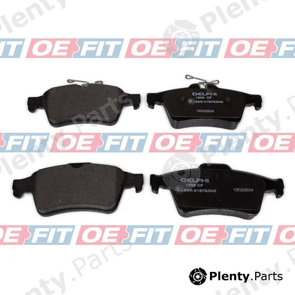 Schaeferbarthold 315060160322 — Brake Pad Set, disc brake OE-FIT Ref. FORD 2 613 321