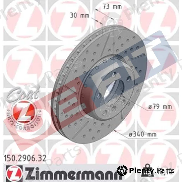Schaeferbarthold 317021300322 — Brake Disc OE-FIT Ref. BMW 34 10 6 797 602