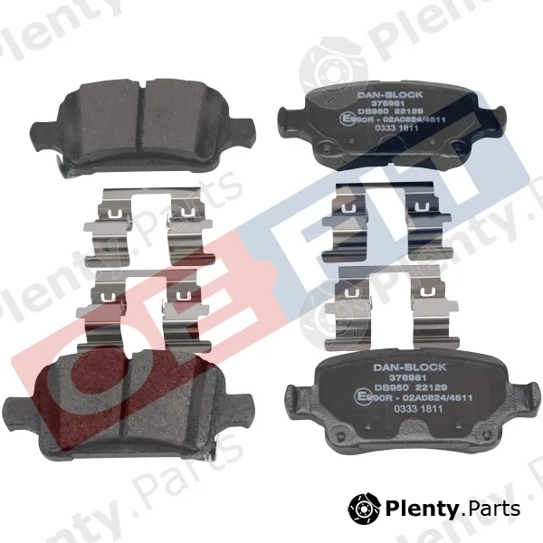Schaeferbarthold 315271880322 — Brake Pad Set, disc brake OE-FIT Ref. CITROEN/PEUGEOT 16 678 166 80