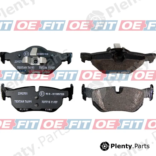 Schaeferbarthold 315022000222 — Brake Pad Set, disc brake OE-FIT+ Ref. BMW 34 21 6 774 692