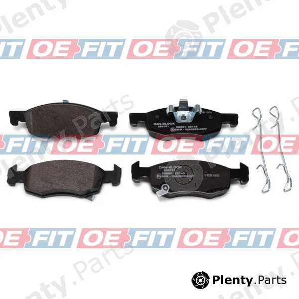 Schaeferbarthold 315162660322 — Brake Pad Set, disc brake OE-FIT Ref. OPEL 16 393 829 80