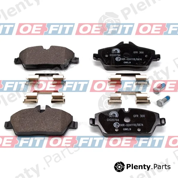 Schaeferbarthold 315028140222 — Brake Pad Set, disc brake OE-FIT+ Ref. BMW 34 11 6 772 892