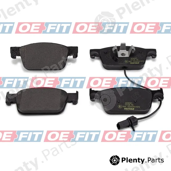 Schaeferbarthold 315041380322 — Brake Pad Set, disc brake OE-FIT Ref. AUDI 8W0 698 151 AG