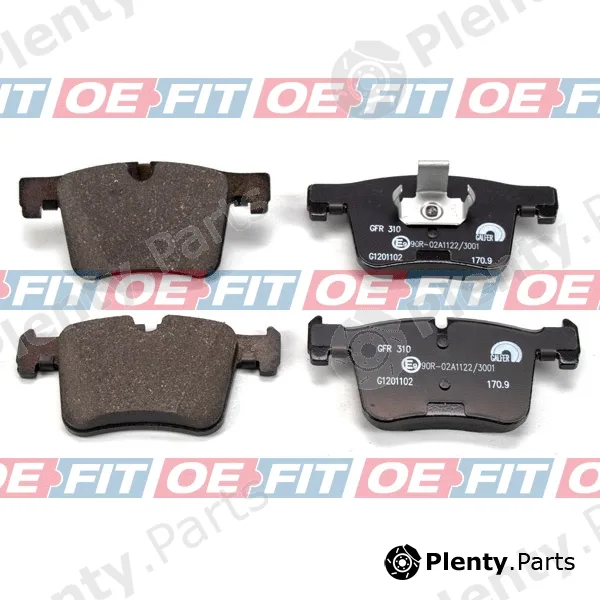 Schaeferbarthold 315022230222 — Brake Pad Set, disc brake OE-FIT+ Ref. BMW 34 10 6 859 181