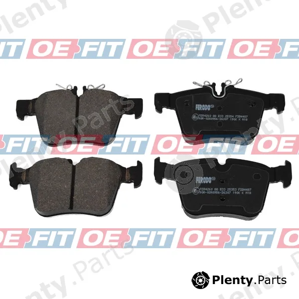 Schaeferbarthold 315121600322 — Brake Pad Set, disc brake OE-FIT Ref. MERCEDES-BENZ 000 420 94 03