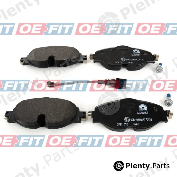 Schaeferbarthold 315185240222 — Brake Pad Set, disc brake OE-FIT+ Ref. VW 5Q0 698 151 F