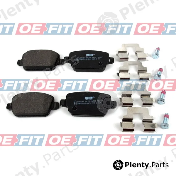 Schaeferbarthold 315062960322 — Brake Pad Set, disc brake OE-FIT Ref. FORD 1 917 250
