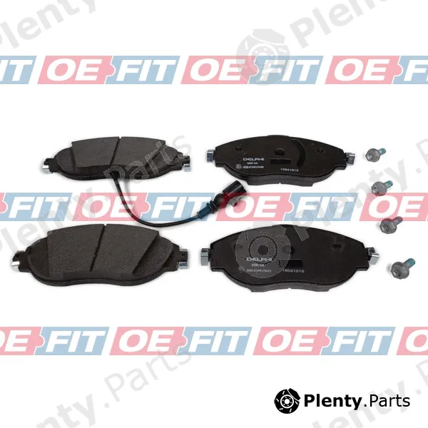 Schaeferbarthold 315181950322 — Brake Pad Set, disc brake OE-FIT Ref. VW 7N0 698 151 E