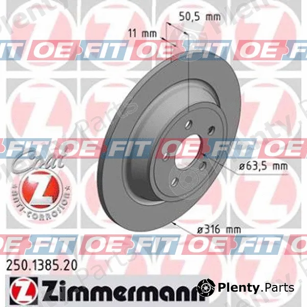 Schaeferbarthold 315063770322 — Brake Disc OE-FIT Ref. FORD 2 019 881
