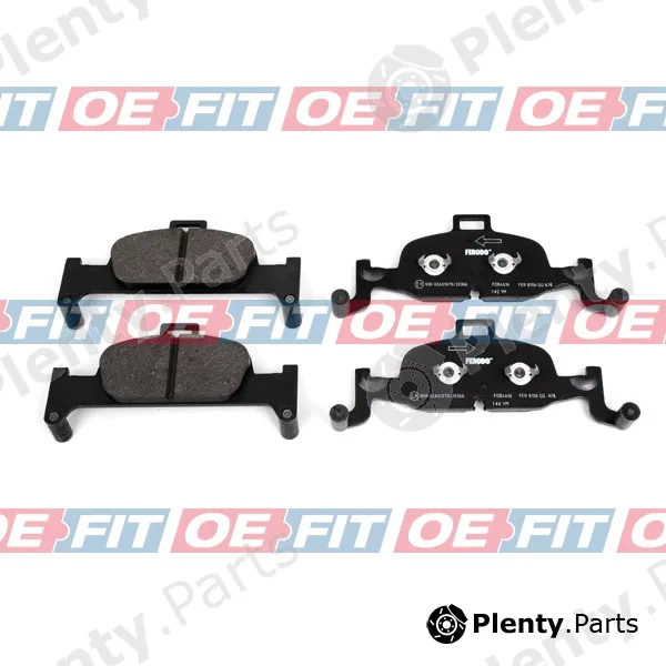 Schaeferbarthold 315041270222 — Brake Pad Set, disc brake OE-FIT+ Ref. AUDI 8W0 698 151 AC