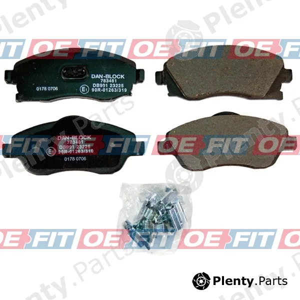 Schaeferbarthold 315161300222 — Brake Pad Set, disc brake OE-FIT+ Ref. OPEL 93176114
