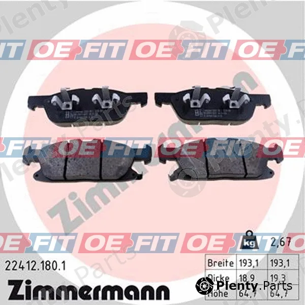 Schaeferbarthold 315062110322 — Brake Pad Set, disc brake OE-FIT Ref. FORD 2 404 736