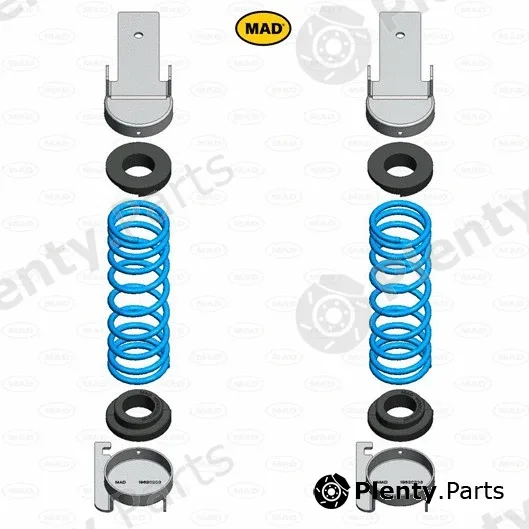 Maddvse HV-196220 — Suspension Set, springs