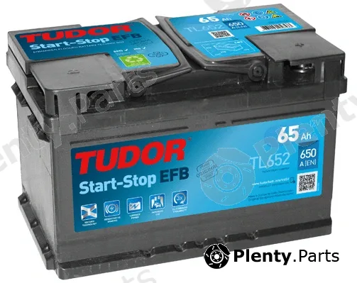 Tudor TL652 — Starter Battery TUDOR EFB