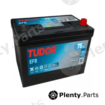 Tudor TL754 — Starter Battery TUDOR EFB