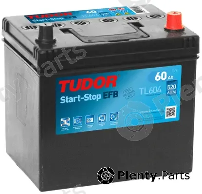 Tudor TL604 — Starter Battery TUDOR EFB