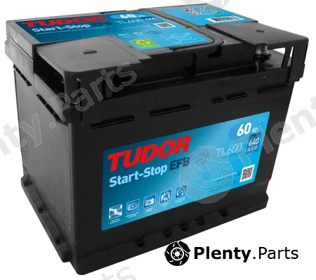 Tudor TL600 — Starter Battery TUDOR EFB