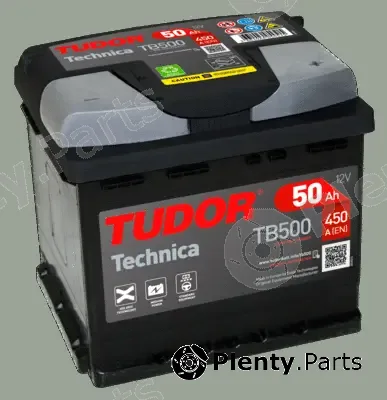 Tudor TB500 — Starter Battery TECHNICA **