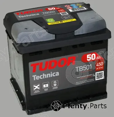 Tudor TB501 — Starter Battery TECHNICA **