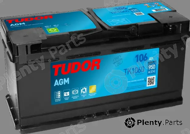 Tudor TK1060 — Starter Battery TUDOR AGM