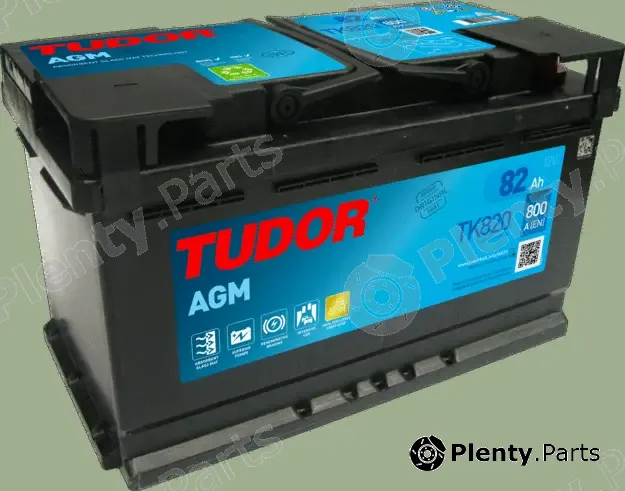 Tudor TK820 — Starter Battery TUDOR AGM