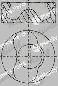 Nüral 87-124000-10 — Piston