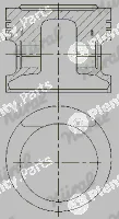 Nüral 87-109700-20 — Piston