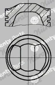 Nüral 87-110200-40 — Piston