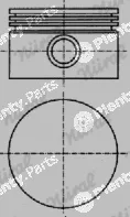 Nüral 87-404500-20 — Piston