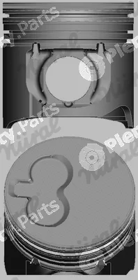 Nüral 87-425008-10 — Piston