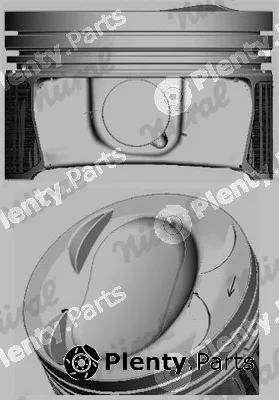 Nüral 87-433907-00 — Piston Elastoval ®