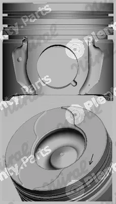 Nüral 87-424100-00 — Piston