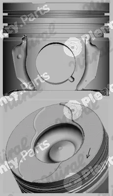Nüral 87-424107-00 — Piston